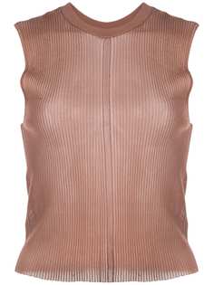 Dion Lee укороченный топ Outline без рукавов