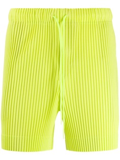 Homme Plissé Issey Miyake плиссированные шорты с кулиской
