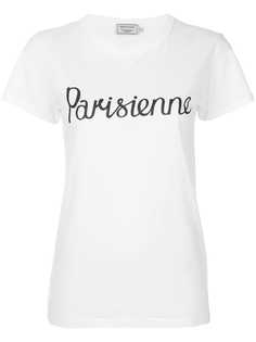 Maison Kitsuné футболка Parisienne