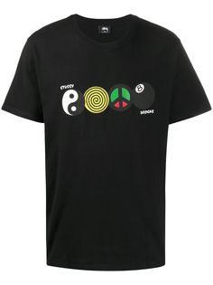 Stussy футболка с логотипом