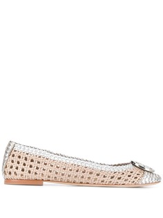 Tory Burch плетеные балетки