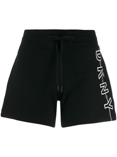 DKNY шорты на шнурке с логотипом
