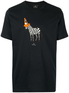 PS Paul Smith футболка с короткими рукавами и принтом Zebra