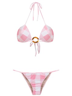 Adriana Degreas checked bikini set