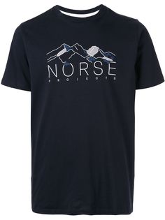 Norse Projects футболка с принтом