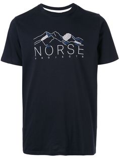 Norse Projects футболка с принтом