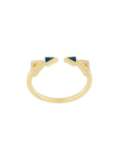 Eshvi crystal embellished ring