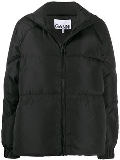 Ganni relaxed fit puffer jacket