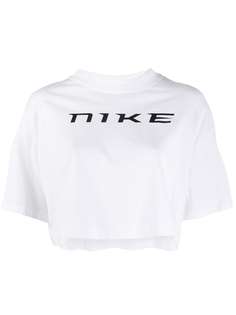 Nike укороченная футболка с логотипом