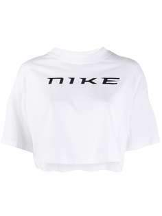 Nike укороченная футболка с логотипом