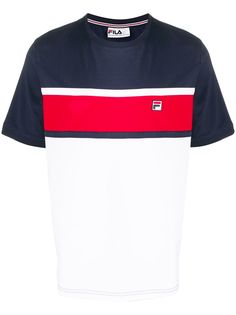 Fila футболка с нашивкой-логотипом