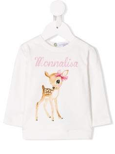 Monnalisa Bambi print T-shirt
