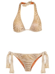 Adriana Degreas velvet bikini set