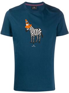 PS Paul Smith футболка с принтом Cone Zebra