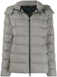 Polo Ralph Lauren houndstooth puffer jacket