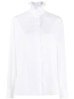 Alexandre Vauthier блузка с оборками на воротнике