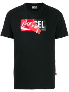 Diesel футболка с принтом Coca-Cola