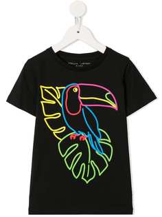 Stella McCartney Kids футболка с принтом тукана
