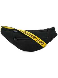 Off-White поясная сумка из денима