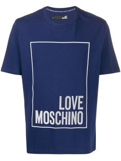 Love Moschino футболка с логотипом