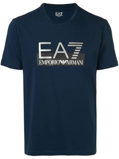 Ea7 Emporio Armani футболка с принтом