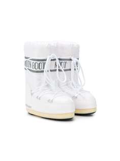 Moon Boot сапоги на шнуровке с логотипом