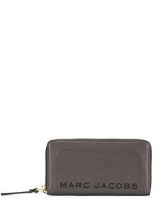 Marc Jacobs grained-effect continental wallet