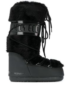 Moon Boot MOON BOOT 14089000 BLACK Artificial->Artificial Fur
