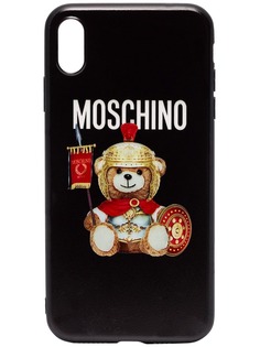 Moschino чехол для iPhone X с логотипом