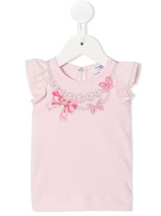 Monnalisa топ с принтом