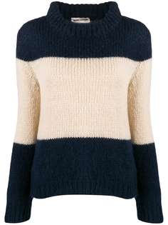 Semicouture двухцветный свитер