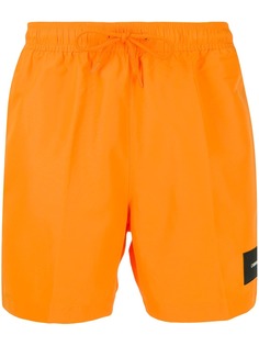 Calvin Klein Underwear плавки-шорты с нашивкой-логотипом
