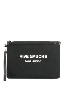 Saint Laurent клатч с логотипом