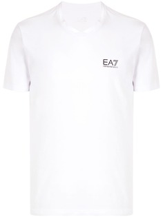 Ea7 Emporio Armani футболка с V-образным вырезом