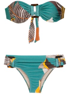 Adriana Degreas tortoiseshell details bikini set