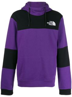 The North Face colour-block hoodie