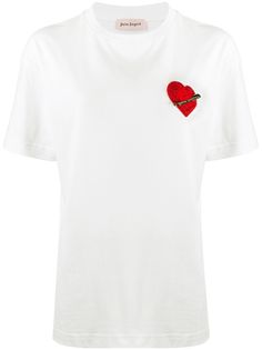 Palm Angels футболка с вышивкой