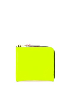 Comme Des Garçons Wallet кошелек Super Fluo с круговой молнией