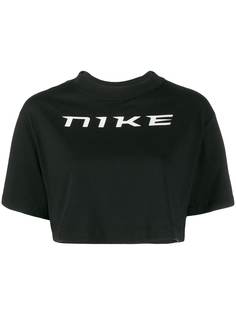 Nike укороченная футболка с логотипом