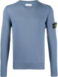 Stone Island джемпер с вышитым логотипом