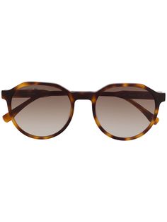 Lacoste солнцезащитные очки черепаховой расцветки