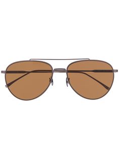 Lacoste солнцезащитные очки-авиаторы с затемненными линзами