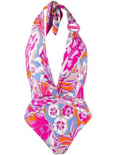 Emilio Pucci купальник с цветочным принтом