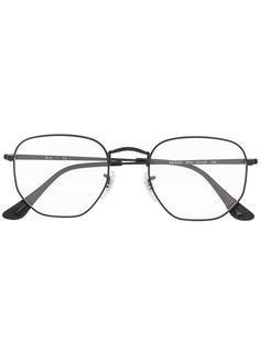 Ray-Ban matte finish hexagonal frame glasses