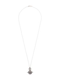 Vivienne Westwood колье Orb с декором Skull