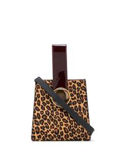 Lizzie Fortunato Jewels сумка-тоут с леопардовым принтом