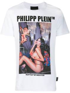 Philipp Plein футболка Angel с графичным принтом