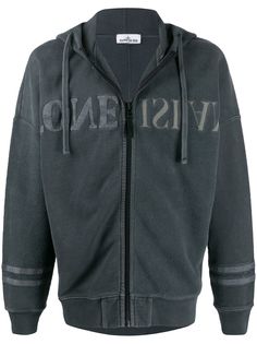 Stone Island hooded lightweight jacket