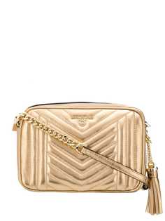 Michael Michael Kors Jet Set quilted camera bag