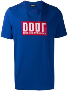 Diesel футболка с логотипом DDDR